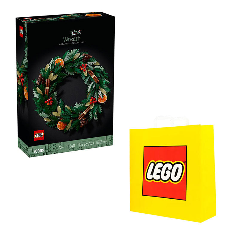 Конструктор LEGO "Рождественский венок" (10340) - Boxette Shop